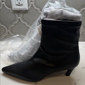 H&M Sleek Black Heeled Boots